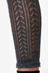 Case in Pointelle Charcoal Grey Sweater Leggings