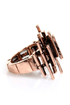 Column Me Back Copper Stretch Ring
