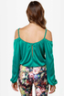 Hot and Cold Teal Top