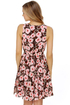 Verbena Flower Floral Print Dress