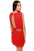 High Roller Beaded Red Dress