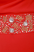 High Roller Beaded Red Dress