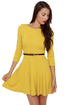 More Than It Seams Yellow Dress