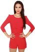 Total Prima Donna Red Romper