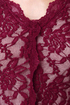 Rhonda Burgundy Lace Romper