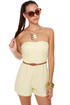 Lace Cadet Cream Lace Romper