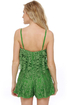 Lacy Susan Green Lace Romper