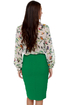 Fashion Internship Green Pencil Skirt