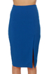 Fashion Internship Blue Pencil Skirt