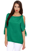 Fan-Tassle Teal Top