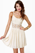 Vanilla Puddin' Cream Lace Dress