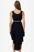 Friends in High-Low Places Navy Blue Dress