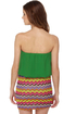 Tube-ilee Strapless Green Top