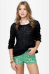 Dance-a-thon Mint Green Sequin Shorts