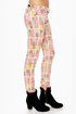 Blank NYC Love & Theft Print Skinny Jeans