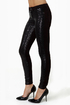 Blank NYC Spray On Black Sequin Jeggings