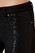 Blank NYC Spray On Black Sequin Jeggings