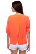 BB Dakota Deliz Neon Orange Top