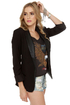 BB Dakota Zane Black Blazer