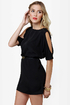 BB Dakota Hugo Black Shift Dress
