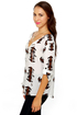 BB Dakota Krysta Soutwest Print Top