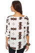 BB Dakota Krysta Soutwest Print Top