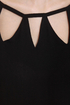 BB Dakota by Jack Sybella Cutout Black Top