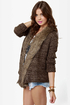 BB Dakota by Jack Gill Brown Sweater