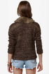 BB Dakota by Jack Gill Brown Sweater