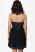 BB Dakota by Jack Colina Strapless Black Dress