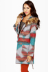 BB Dakota Koa Southwest Print Coat