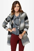 BB Dakota by Jack Jeremie Striped Grey Coat
