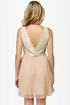 BB Dakota by Jack Javier Beige Lace Dress