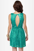 Seven Sea-quins Teal Sequin Dress