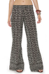 Billabong Cosima Pull-On Black Print Pants