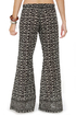 Billabong Cosima Pull-On Black Print Pants