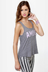 Billabong Amour Amour Grey Tank Top