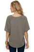 Billabong Oh America Grey Print Top