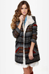 Billabong Zippora Black Tribal Woven Jacket
