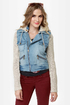Billabong Rev Up Hooded Denim Jacket