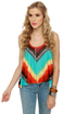 Billabong Silly Me Multi Striped Tank Top