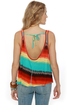 Billabong Silly Me Multi Striped Tank Top