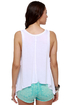 Billabong Field Tripper White Tank Top
