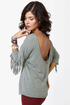 Billabong At Last Grey Fringe Top