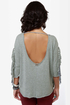 Billabong At Last Grey Fringe Top