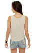 Billabong Break Loose Distressed Ringer Tank Top