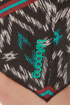 Billabong Bretton Bandeau Grey Print Dress