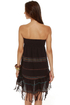 Billabong Stompless Beat Black Bandeau Dress
