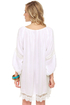 Billabong Luv Yourself White Lace Shift Dress