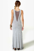 Weekend Wonder Grey Maxi Dress